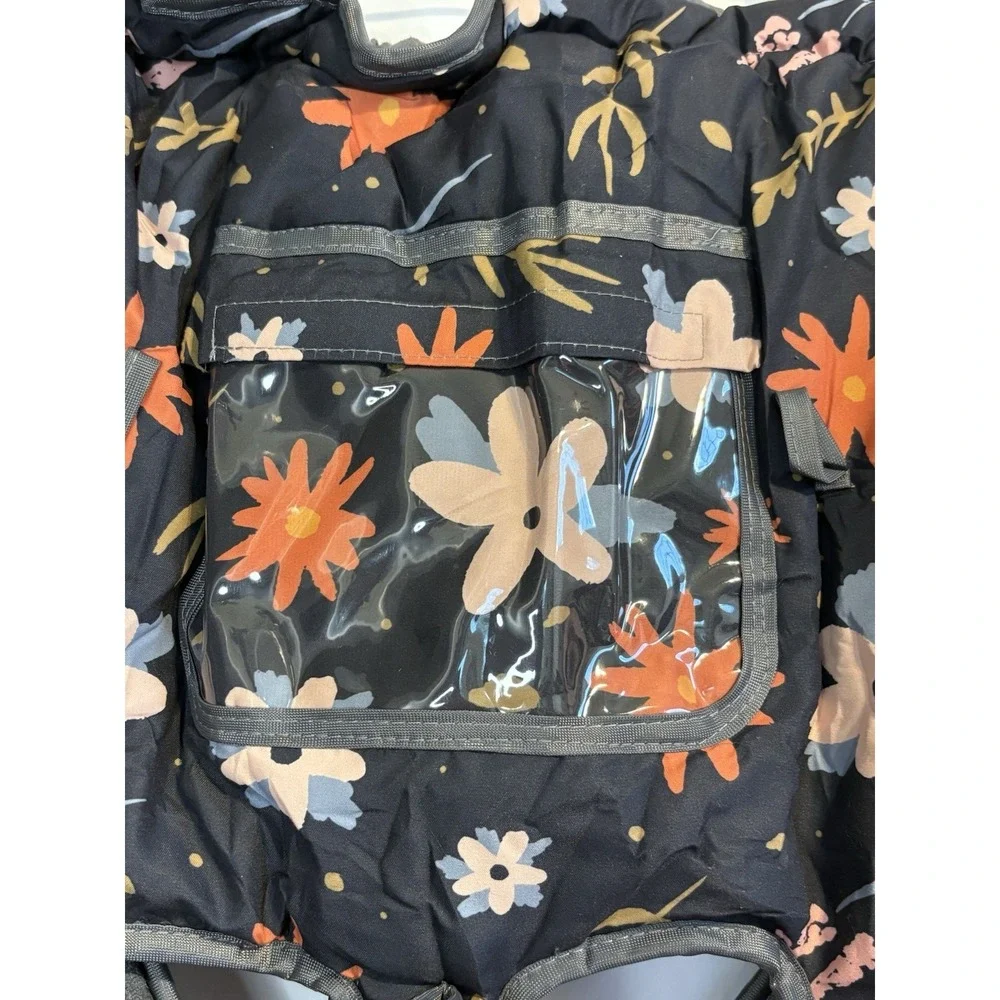 DODO NICI 2-in-1 Baby Shopping Cart‎ and High Chair Cover Floral Pattern